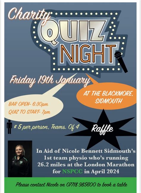 charity quiz questions|Ideas for organising a charity quiz night .